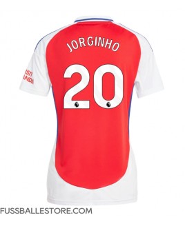 Günstige Arsenal Jorginho Frello #20 Heimtrikot Damen 2024-25 Kurzarm